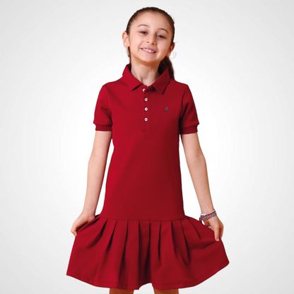 Robe Polo 'Rouge Grenat'